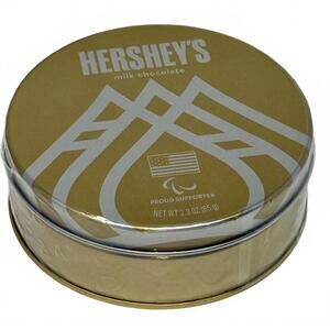 Hershey’s Team USA Paralympics Gold Medal Tin Winter Olympics 2026 New Sealed